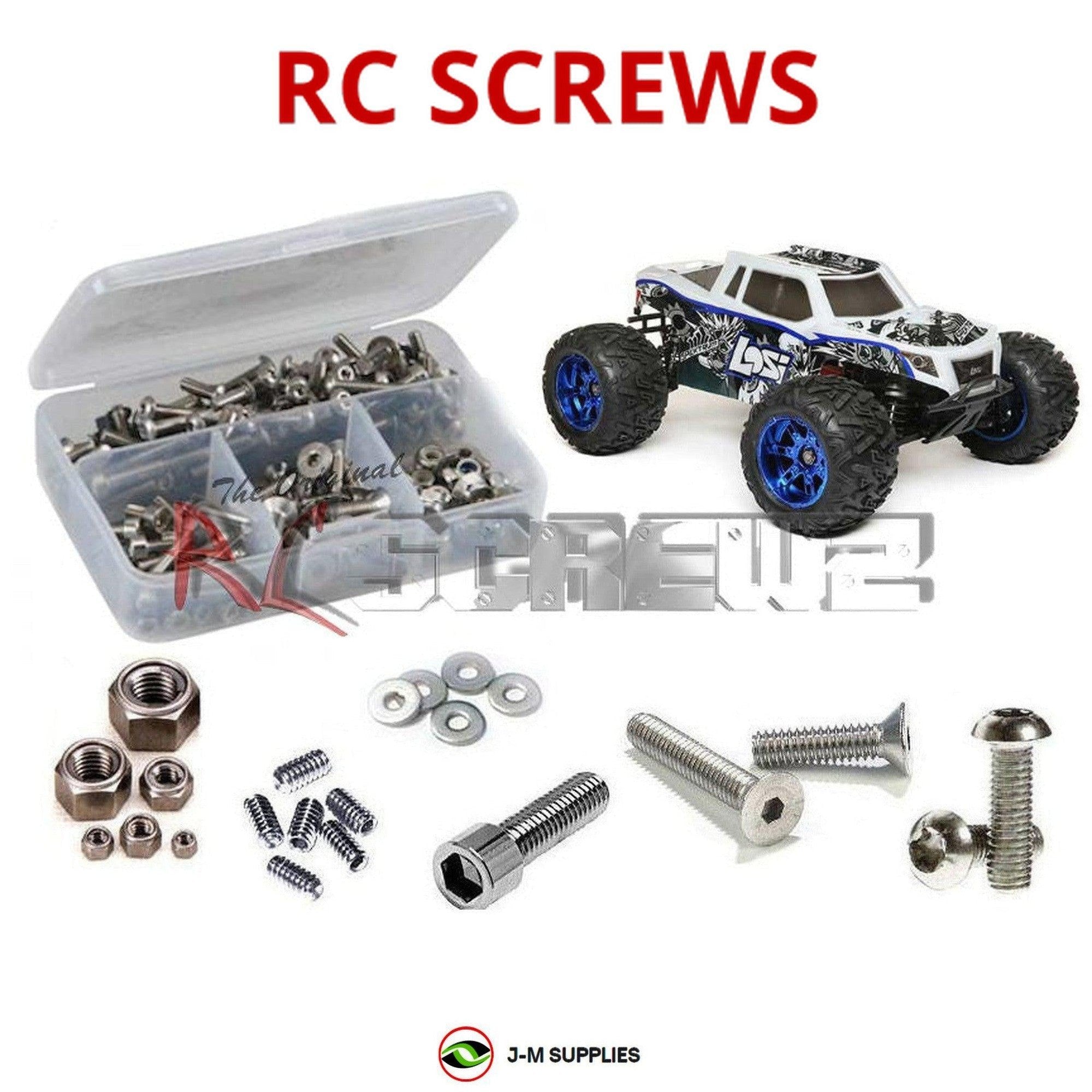 RCScrewZ Stainless Screw Kit los100 for Losi LST 3XL-E 1/8 4WD Truck #LOS04015 - Picture 1 of 12