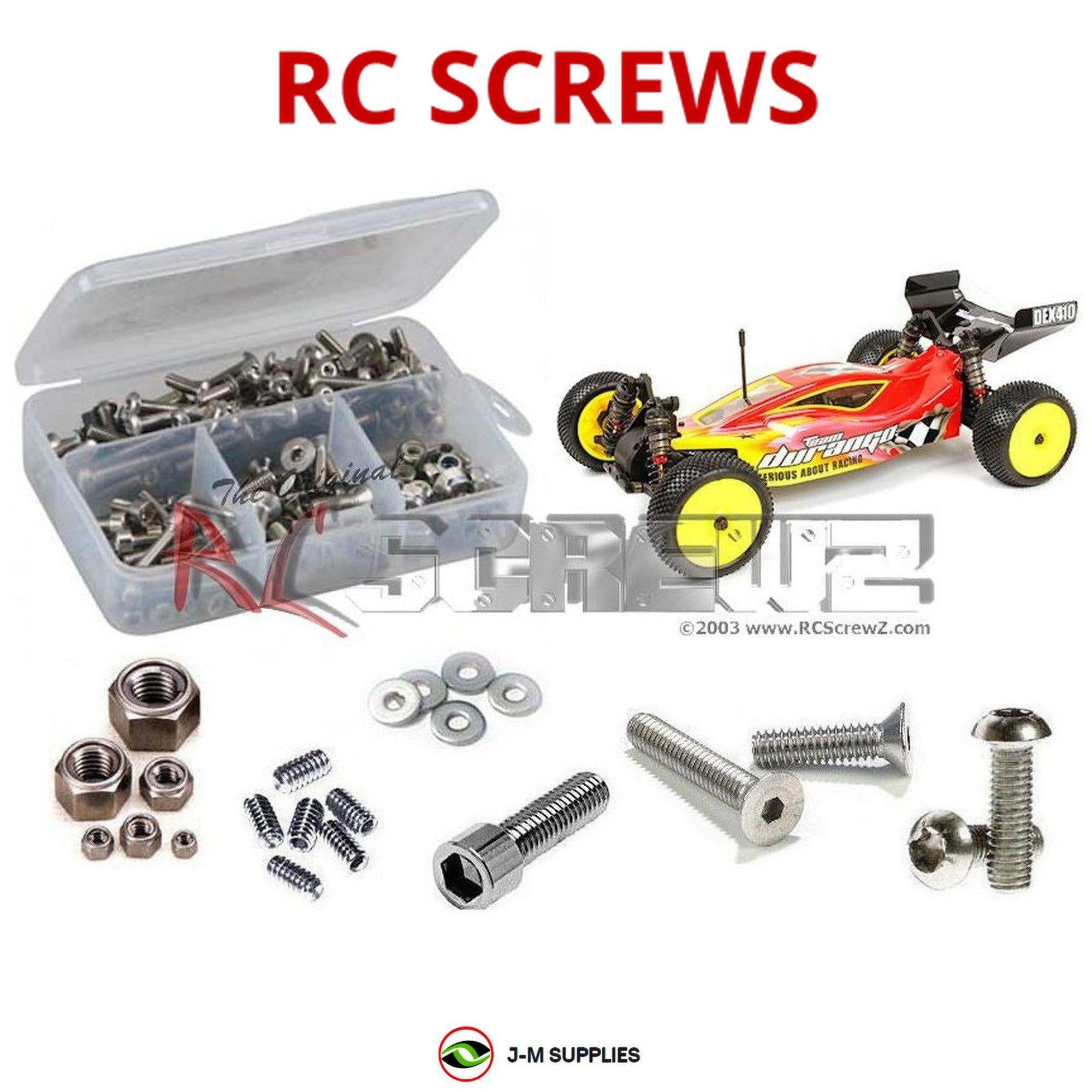 RCScrewZ Stainless Steel Screw Kit durg011 for Team Durango DEX-410 V3 - Picture 1 of 12