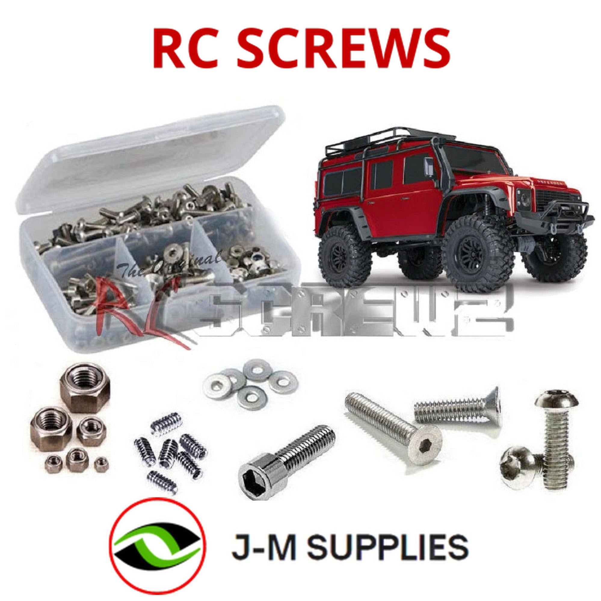 RCScrewZ Stainless Steel Screw Kit tra081 for Traxxas TRX-4 Crawler #82056-4 - Picture 1 of 12