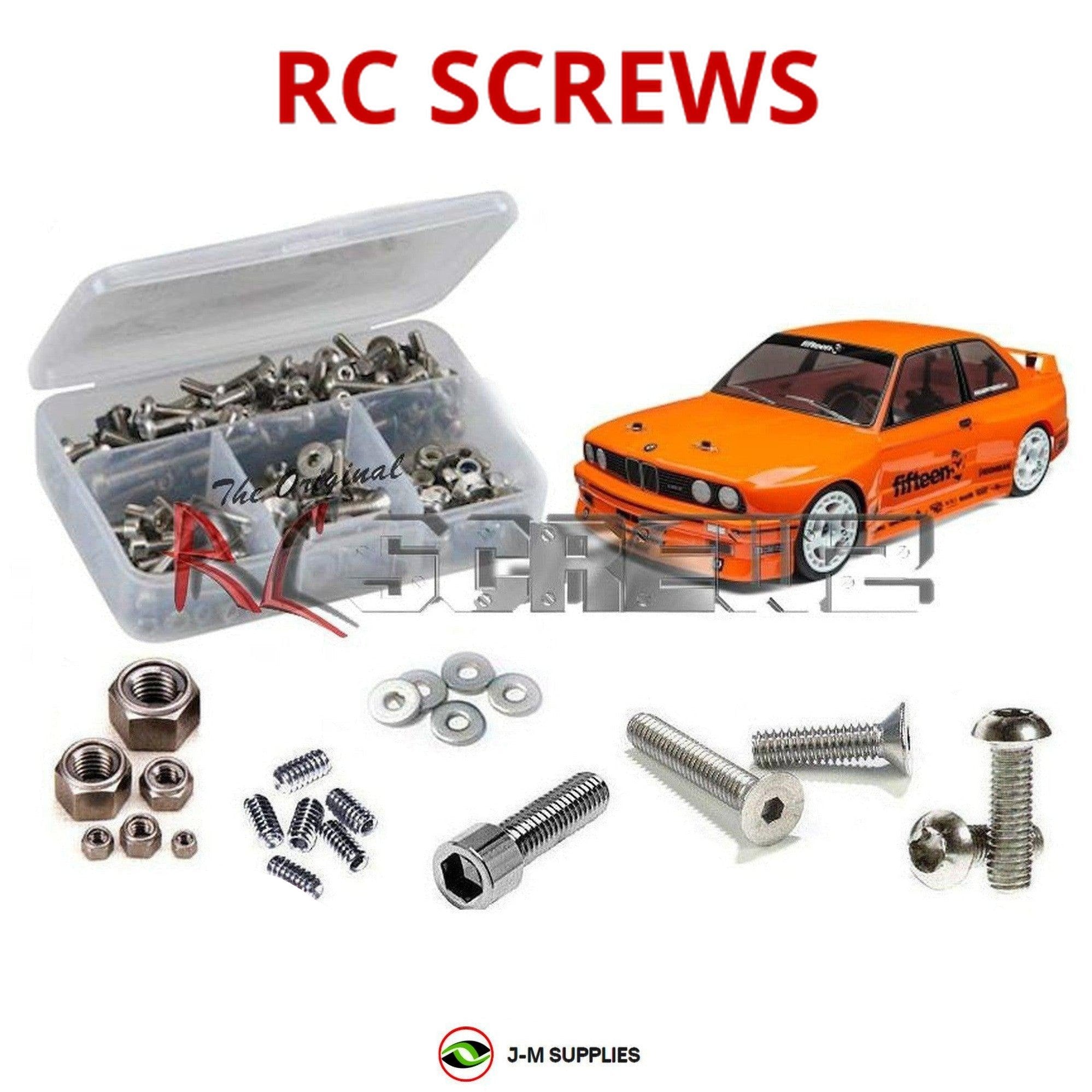 RCScrewZ Stainless Screw Kit hpi082 for HPI Racing RS4 Sport 3 1/10 4WD Chassis - Picture 1 of 12