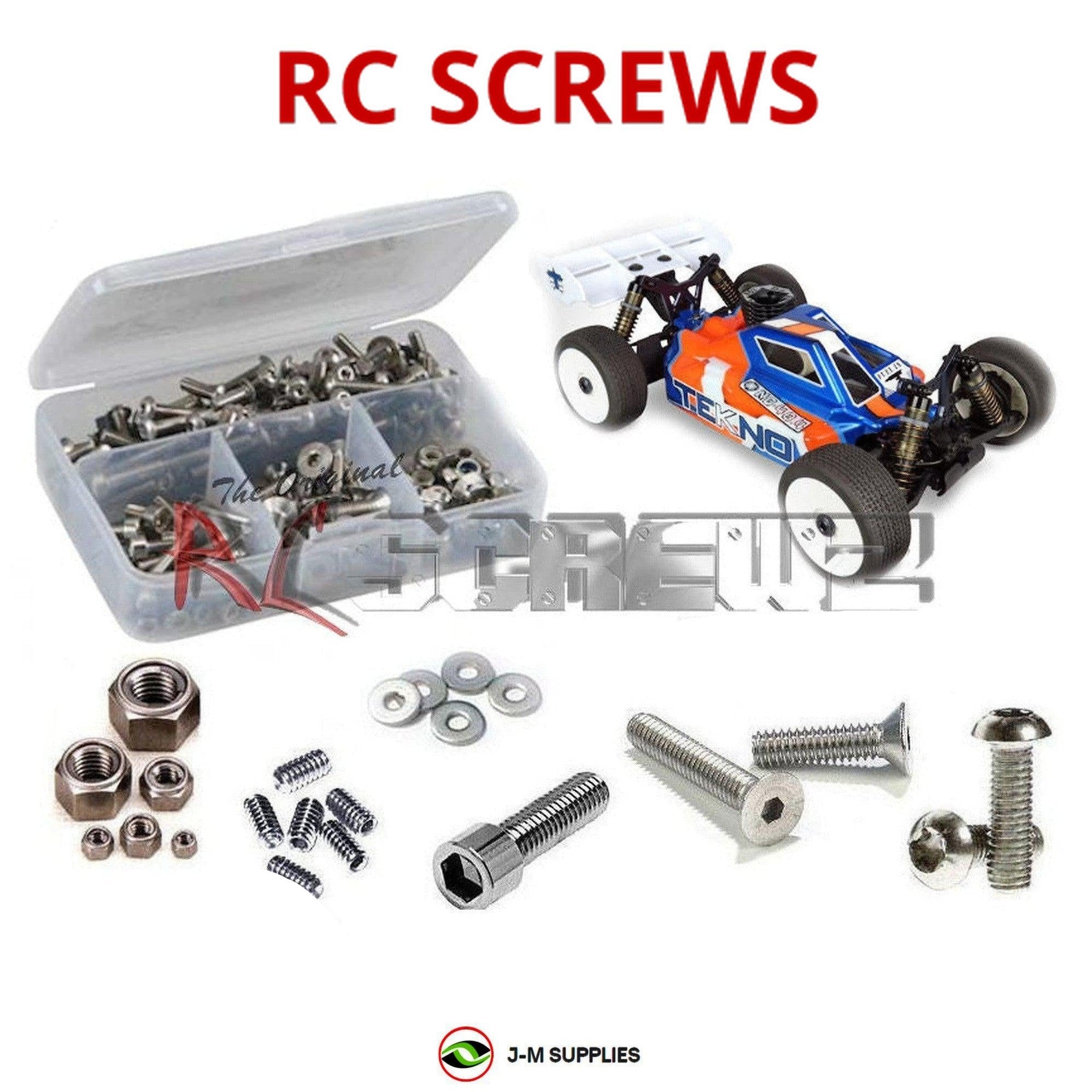 RCScrewZ Stainless Screw Kit tek016 for Tekno RC NB48.4 Buggy 1/8 TKR8300 - Picture 1 of 12