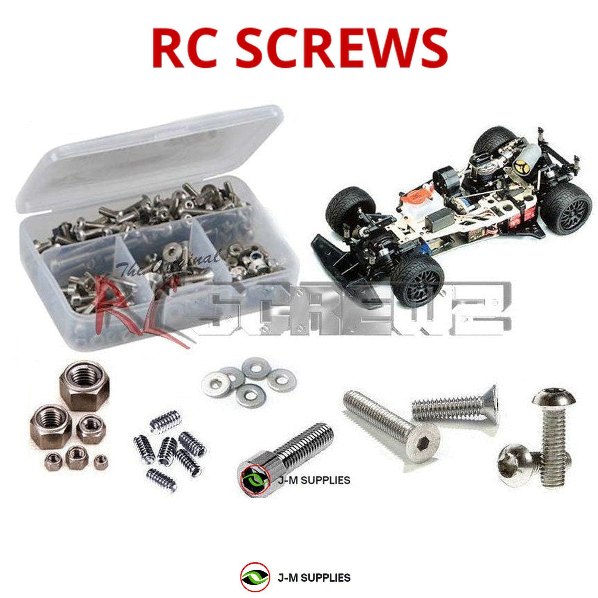 RCScrewZ Stainless Steel Screw Kit kyo038 for Kyosho Super-Ten GP Four II - Picture 1 of 12