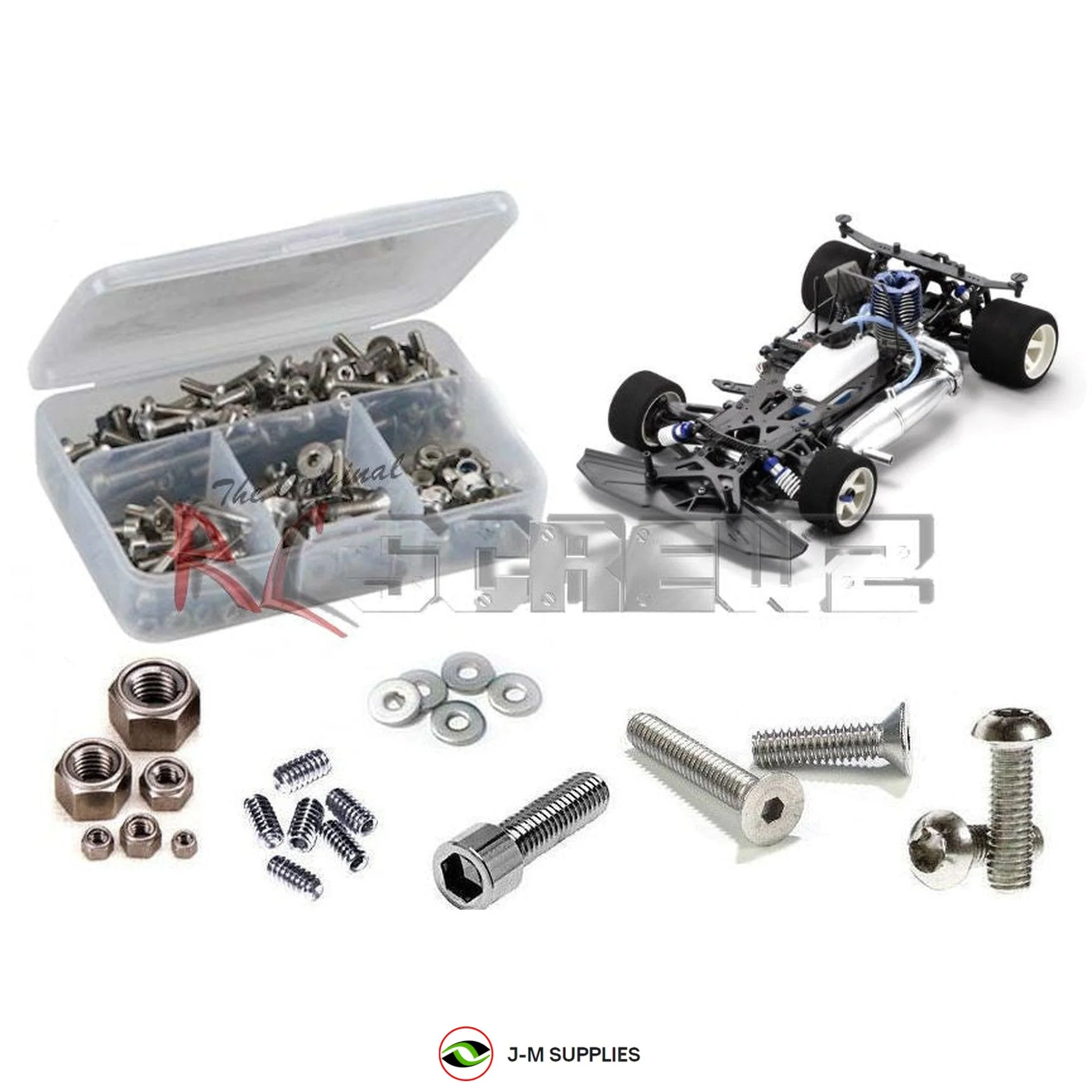 RCScrewZ Stainless Screw Kit+ kyo052 for Kyosho Evolva 2003 (#31283) RC Car - Picture 1 of 12