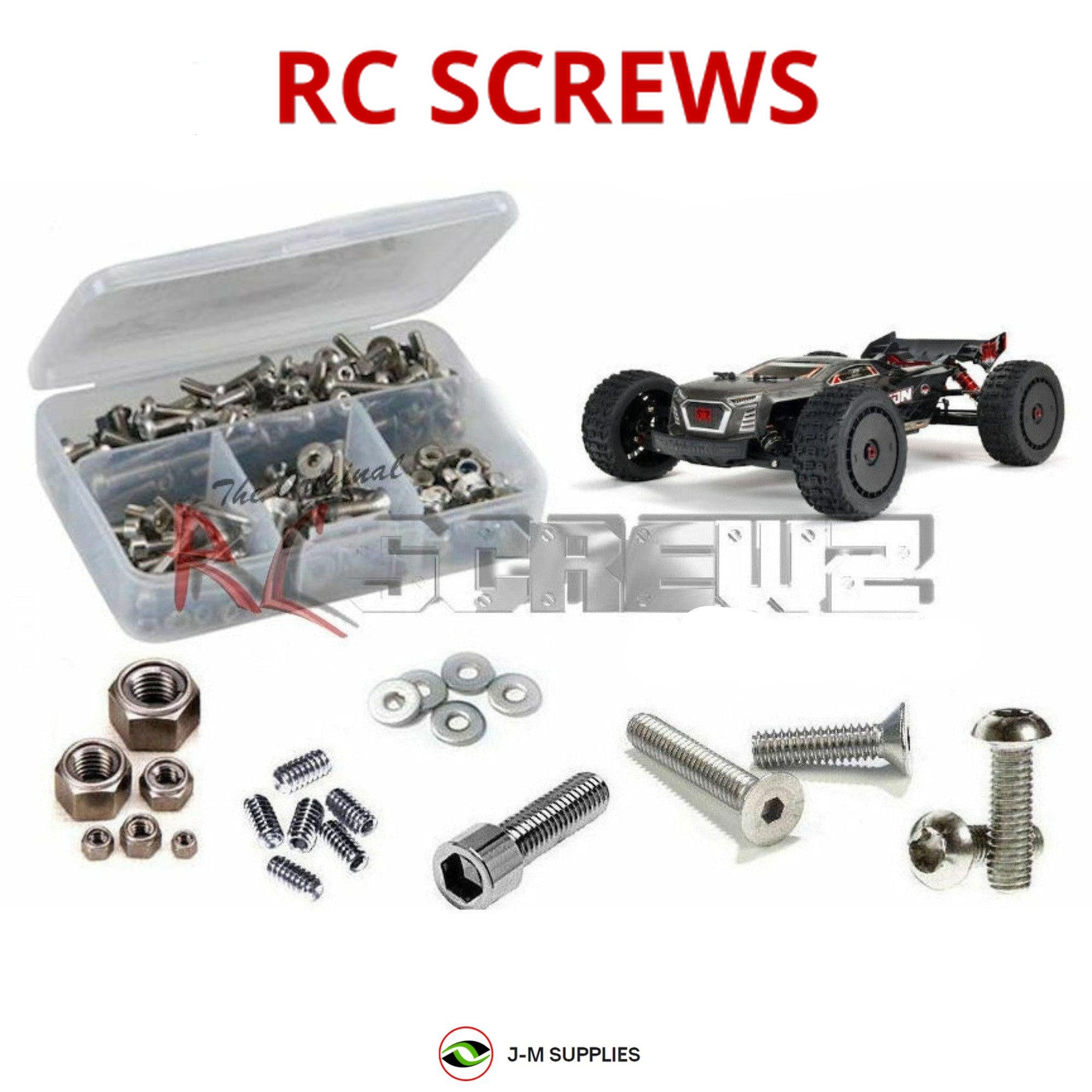 RCScrewZ Stainless Steel Screw Kit ara042 for Arrma RC Talion 6s BLX #ARA8707 - Picture 1 of 12