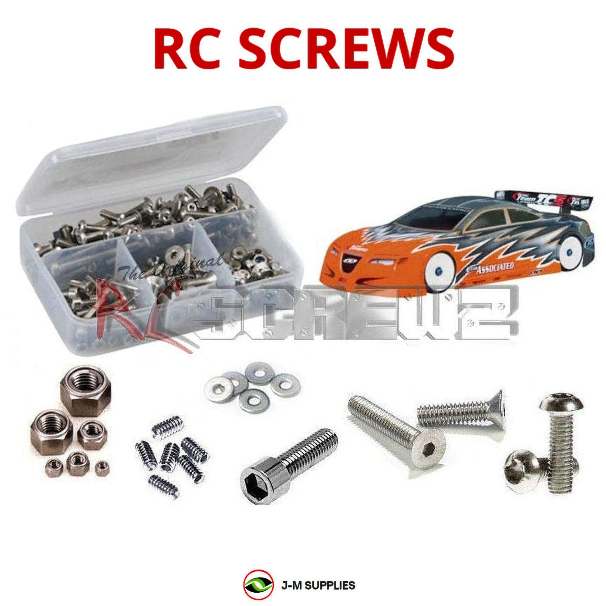 RCScrewZ Stainless Screw Kit+ ass026 for Team Associated TC5 1/10th | PRO - Picture 1 of 12