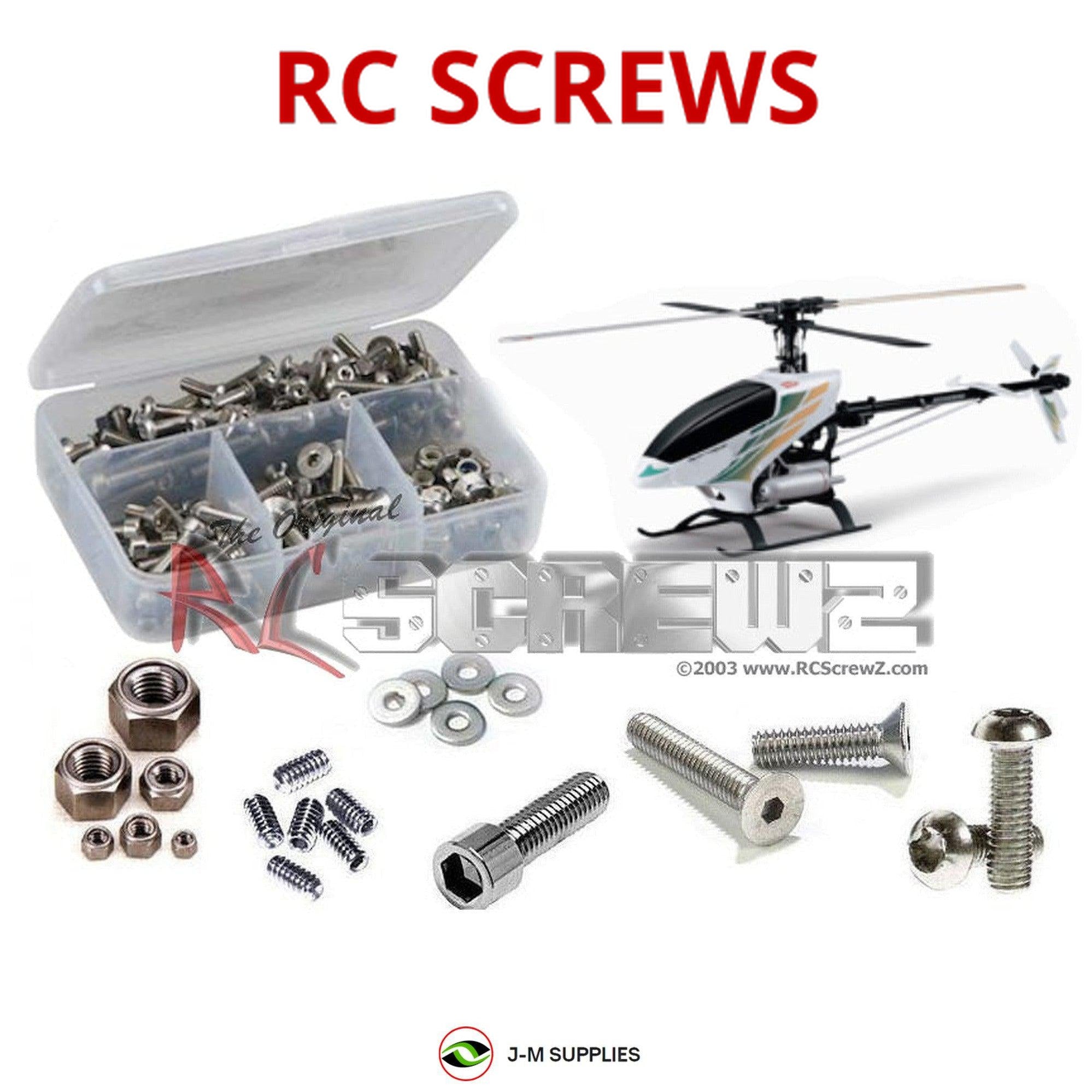 RCScrewZ Stainless Screw Kit kyo090 for Kyosho Concept 30 DX/SE Heli #4089 - Picture 1 of 12