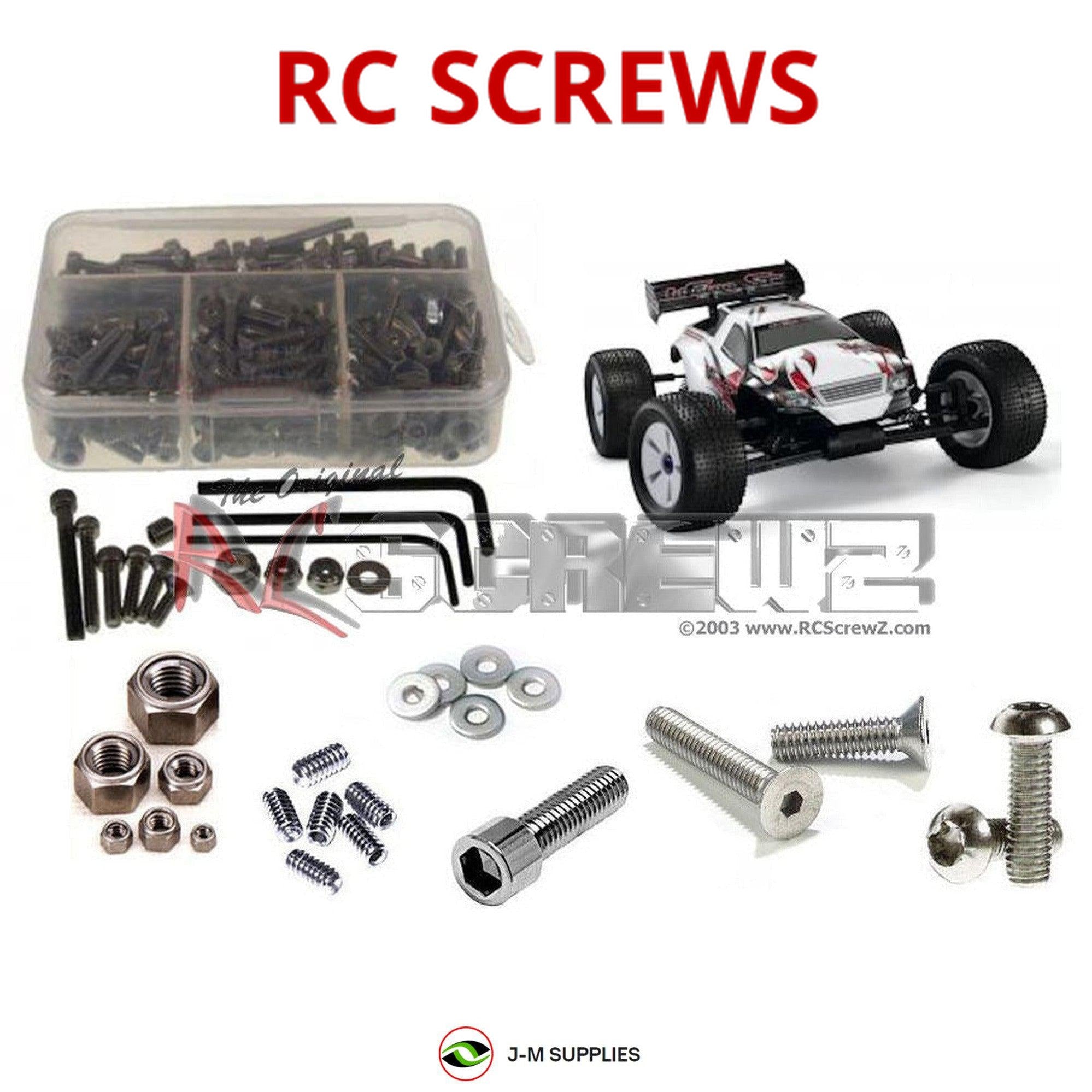 RCScrewZ Stainless Steel Screw Kit kyo127 for Kyosho Inferno ST Sports 1/8th - Picture 1 of 12