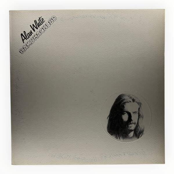 Alan White Ramshackled Vinyl LP VG+/VG+ Embossed Sleeve UK