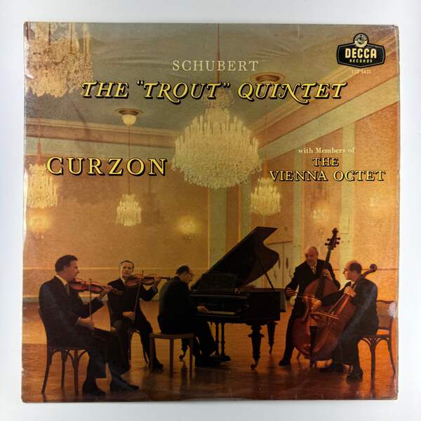 Curzon – Schubert: The ‘Trout’ Quintet (Preowned Vinyl LP, 1st Press, EX+/EX+)
