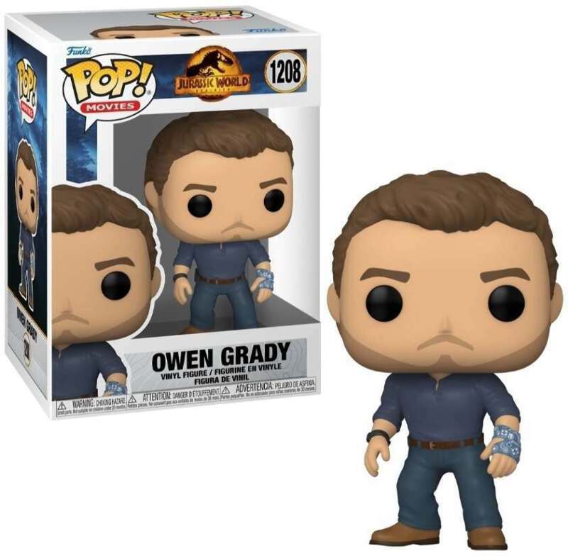 Jurassic World クリス・プラット 1208 サイン入りFunko Funko POP! Movies: Jurassic World Dominion - Owen Grady #1208 | eBay