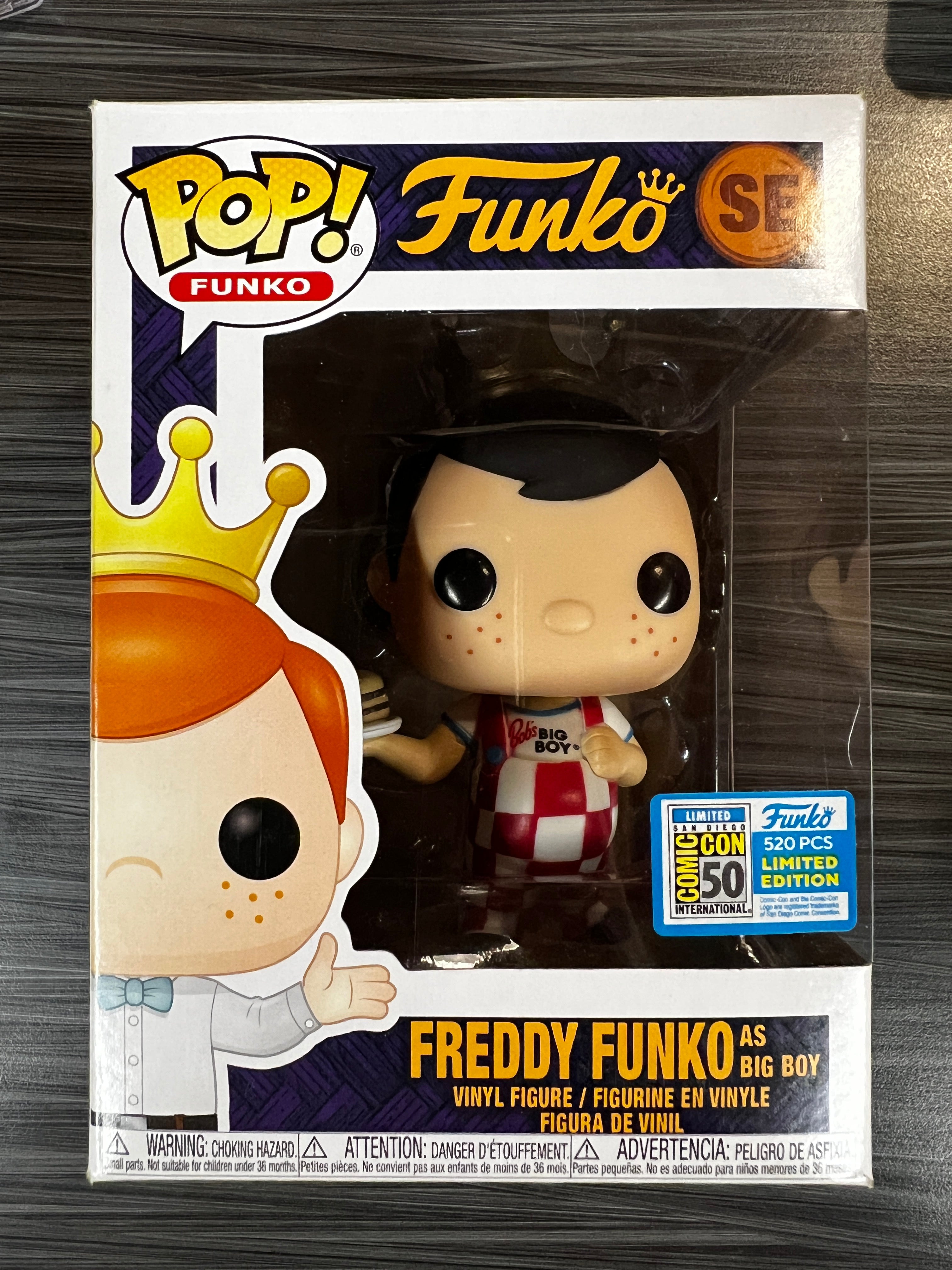 おっちょこちょい 2019 Freddy Funko as Big Boy SE SDCC 520 pcs – Toy Cabal