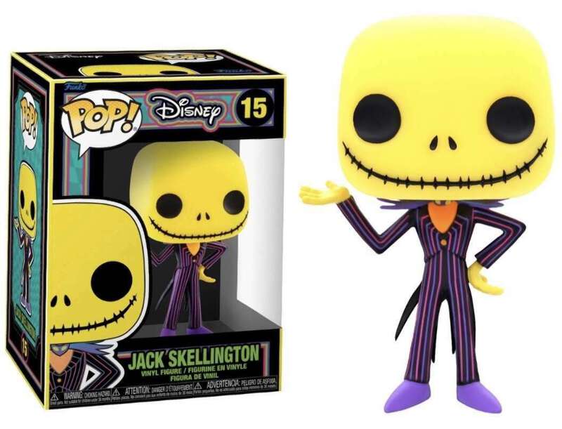 DEATHLAND VINYL TOY JACK ソフビ Funko POP! Disney: Jack Skellington [Black Light] #15 | eBay
