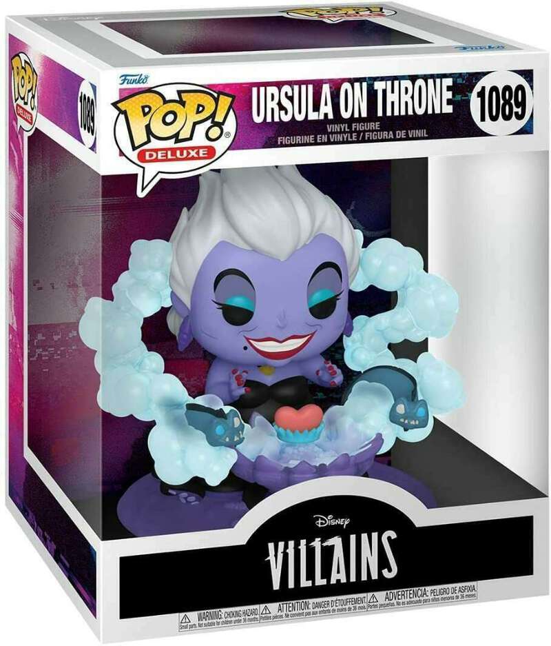 Funko POP! Disney: Deluxe - Villains - Ursula On Throne
