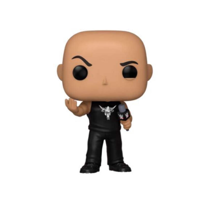 Funko POP! WWE: The Rock [Microphone] #78 | eBay