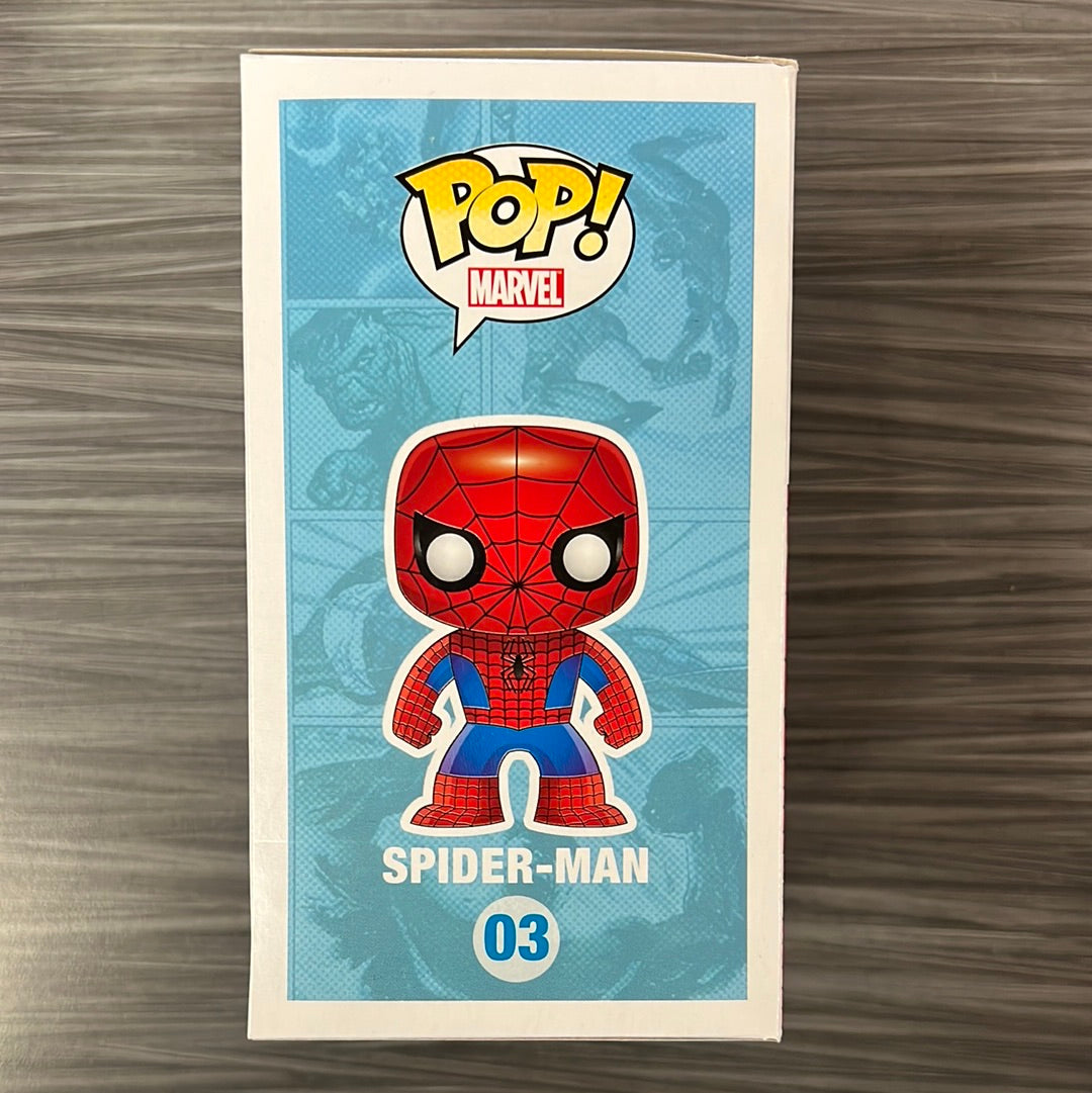 Funko pop!Marvelのスパイダーマンのフィギュアシリーズ03 Funko Pop! Marvel Universe 03 Spider-Man Vinyl Figure New in