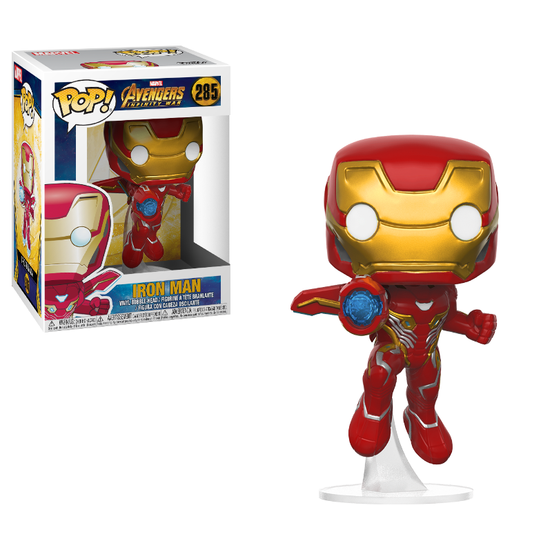 限定セールをすべて War: Infinity Avengers POP! Funko Iron eBay | #285 Man アメコミ