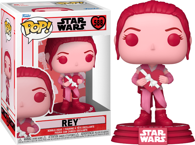 FunkoPop！73 REY レイ　限定版 Pop! Rey with Yellow Lightsaber