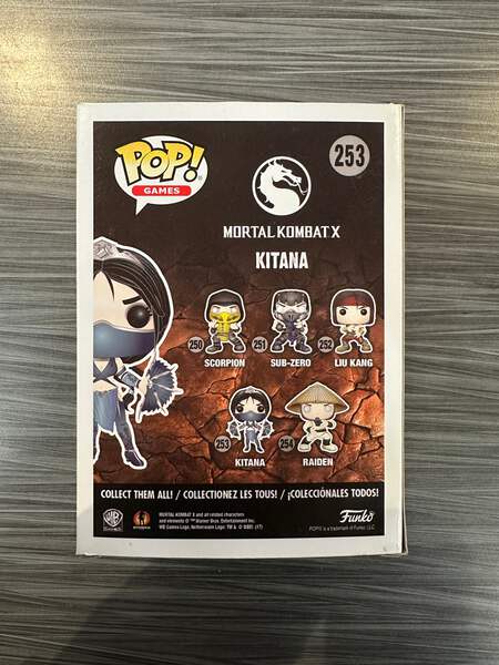 Funko POP! Games: Mortal Kombat X - Kitana (Damaged Box