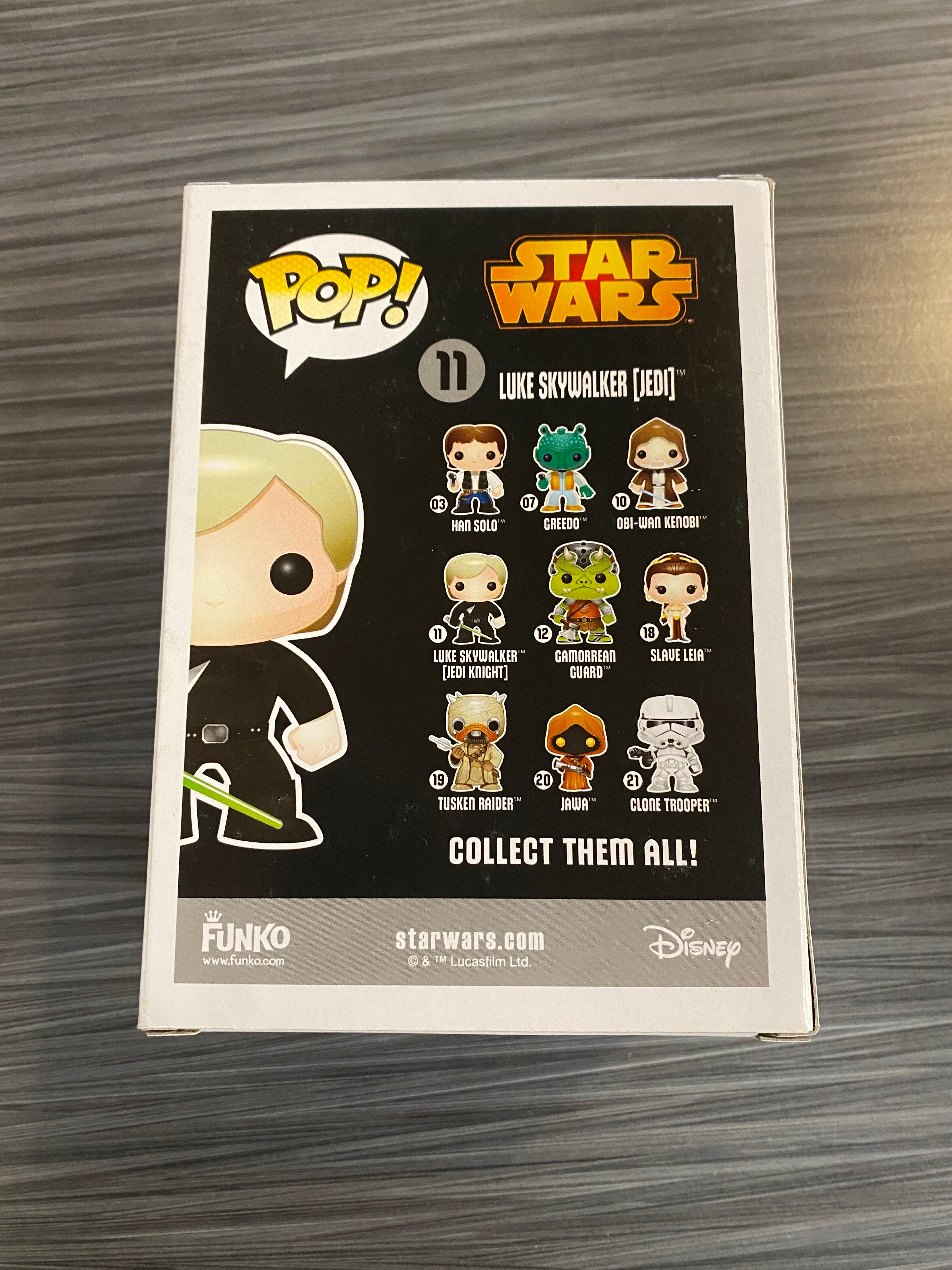 Funko POP! Star Wars: Luke Skywalker (Jedi)(Damaged Box)[B] #11 | eBay