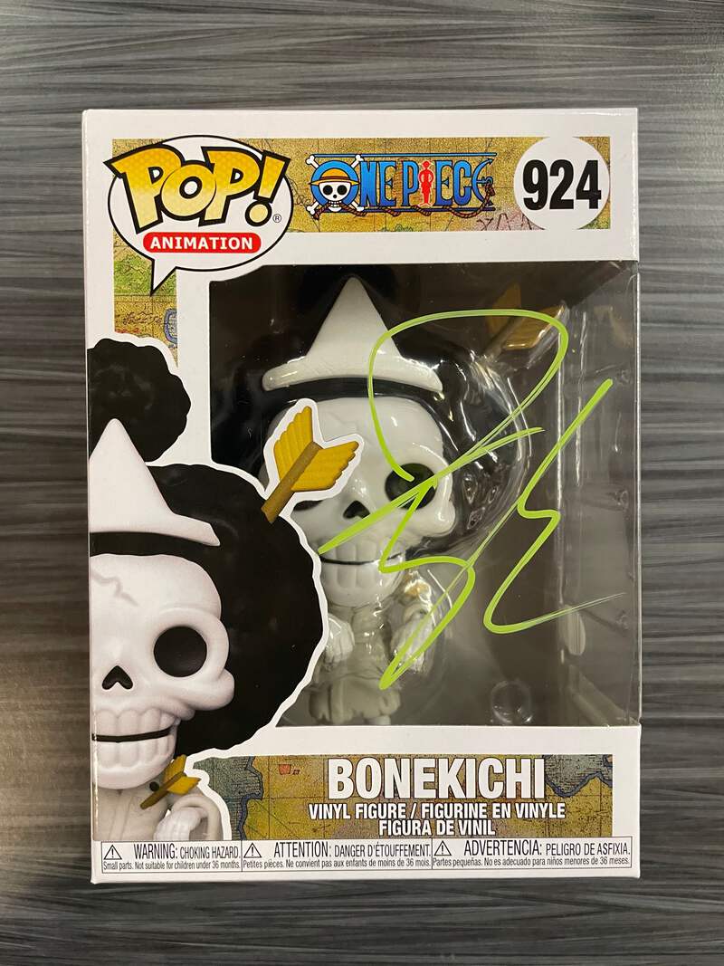 Funko POP! Animation: One Piece - Bonekichi (Signed/Ian