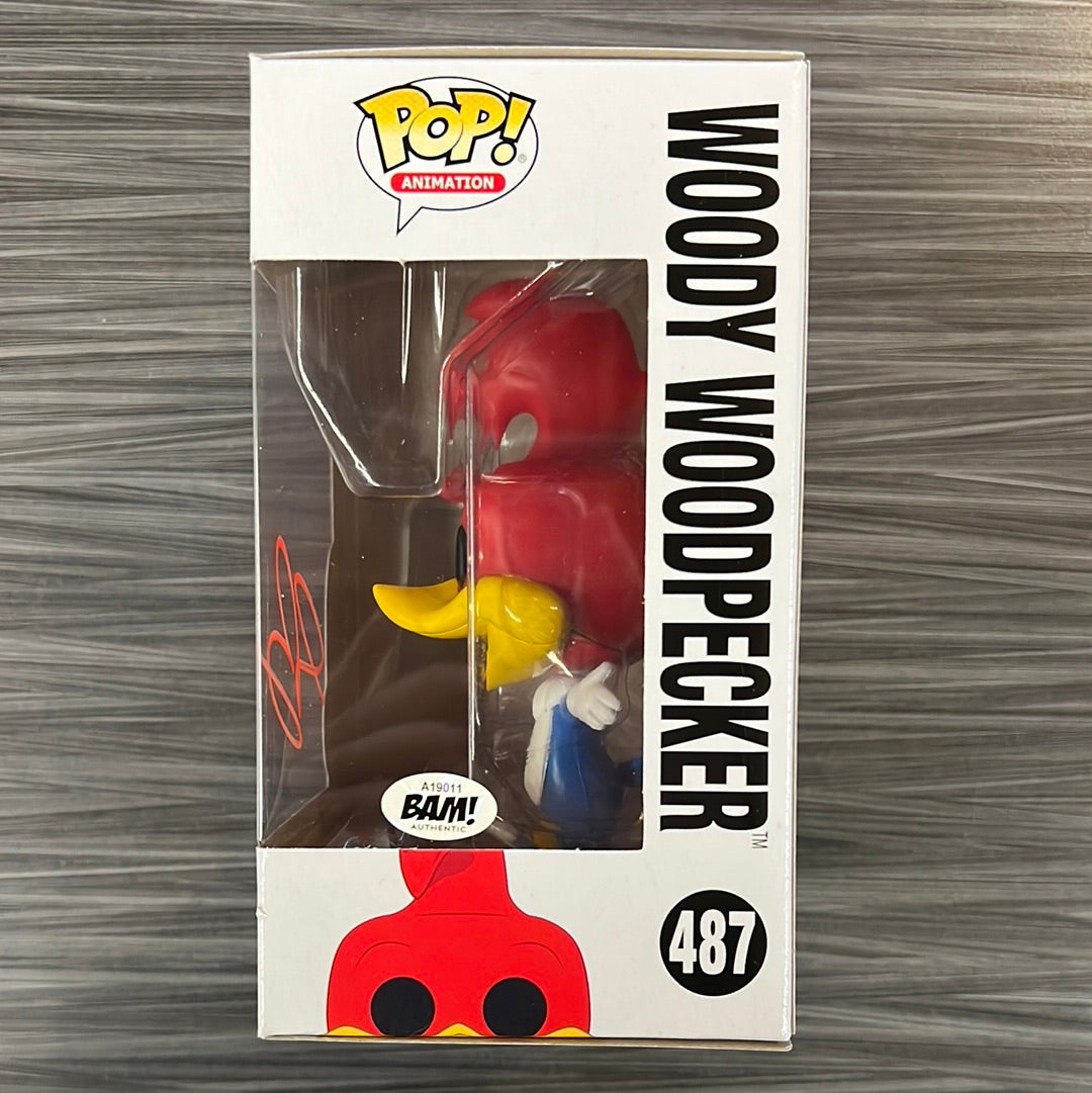 Funko POP! Animation: Woody Woodpecker (Signed/Eric Bauza/BAM