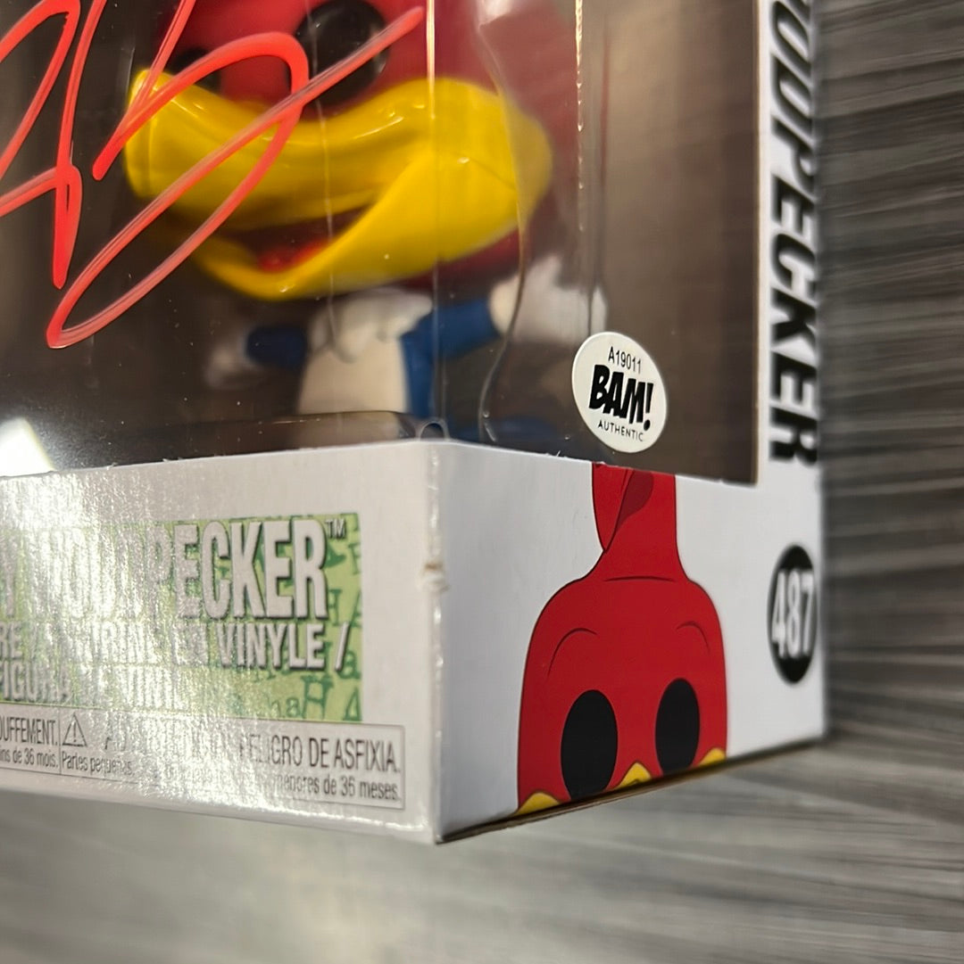 Funko POP! Animation: Woody Woodpecker (Signed/Eric Bauza