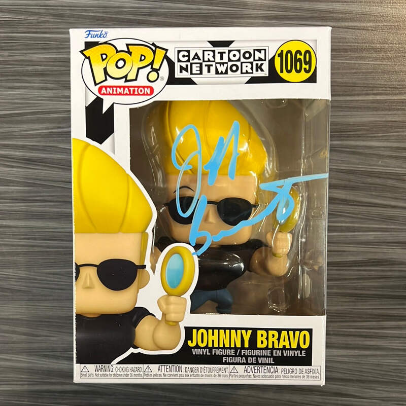 Funko POP! Animation: Cartoon Network - Johnny Bravo (Signed/Jeff