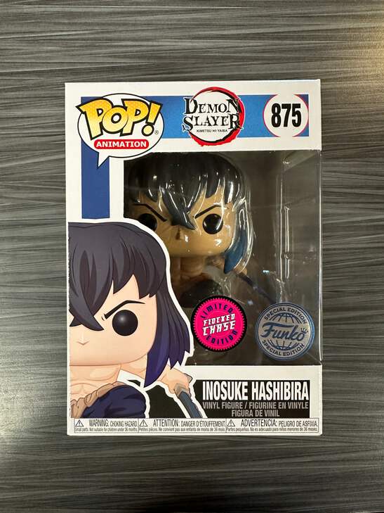 Funko POP! Animation: Demon Slayer - Inosuke Hashibira (Flocked