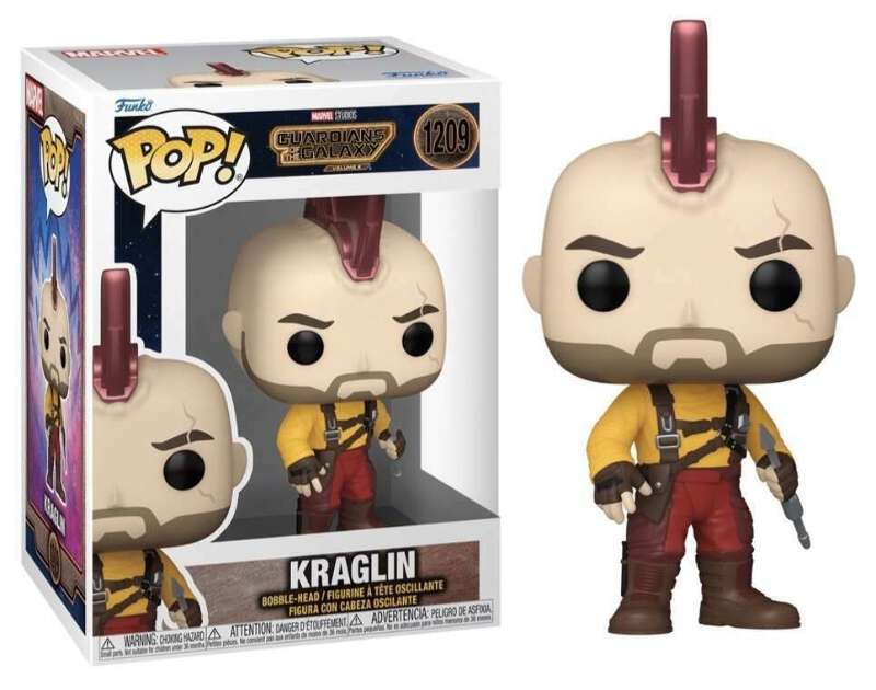 Funko POP! Guardians of The Galaxy Vol.3 - Kraglin #1209 | eBay
