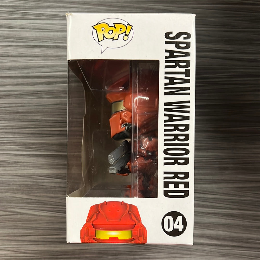 Funko POP! Halo 4: Spartan Warrior Red (Damaged Box)[A] #04