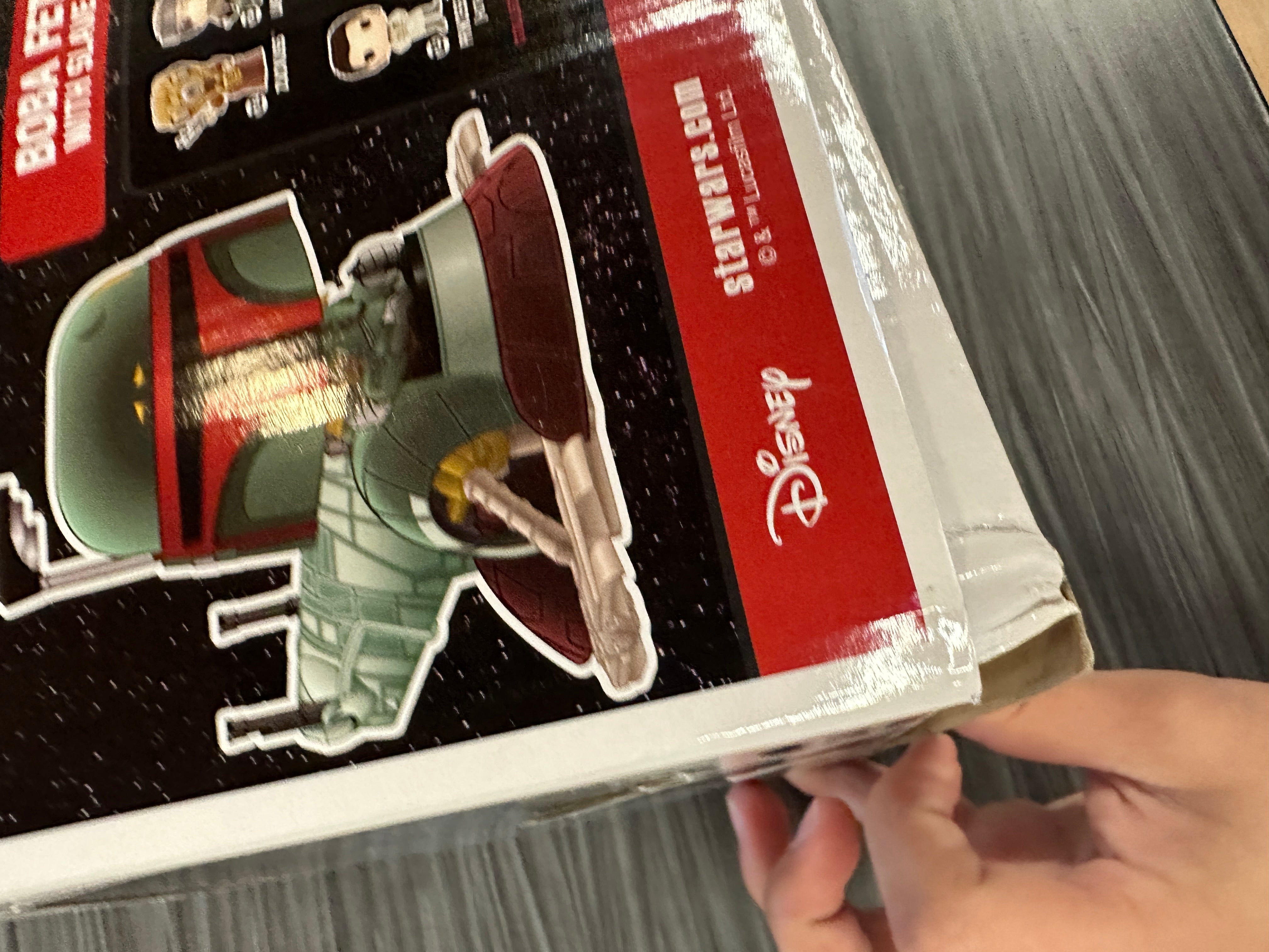 Funko POP! Star Wars: Boba Fett With Slave One (2017 NYCC)(Damaged