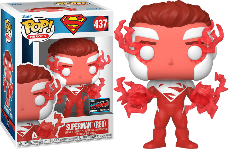 Funko POP! Heroes: Superman - Superman [Red](2022 NYCC