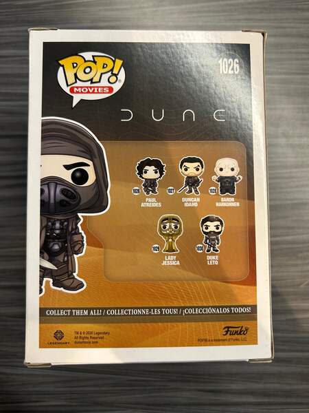 Funko POP! Movies: Dune - Paul Atreides (CHASE)(Damaged Box) #1026