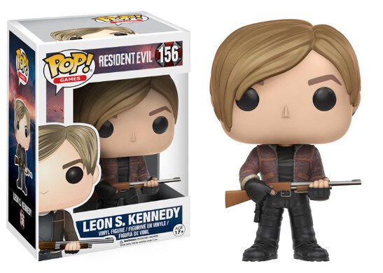 Funko POP! Games: Resident Evil - Leon S. Kennedy (Damaged Box