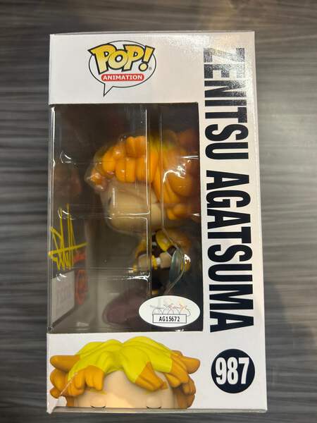 Funko Demon Slayer: Kimetsu no Yaiba Pop! Animación Zenitsu Agatsuma Figura de vinilo exclusiva #1398