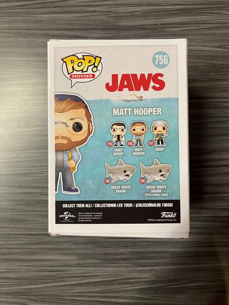 Funko Pop! Matt Hooper De Tiburón - Figura Coleccionable De Vinilo - Regalo Perfecto Para Fans
