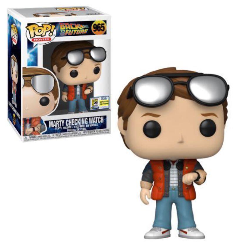 Funko POP! Movies: Back To The Future - Marty Checking Watch (2020