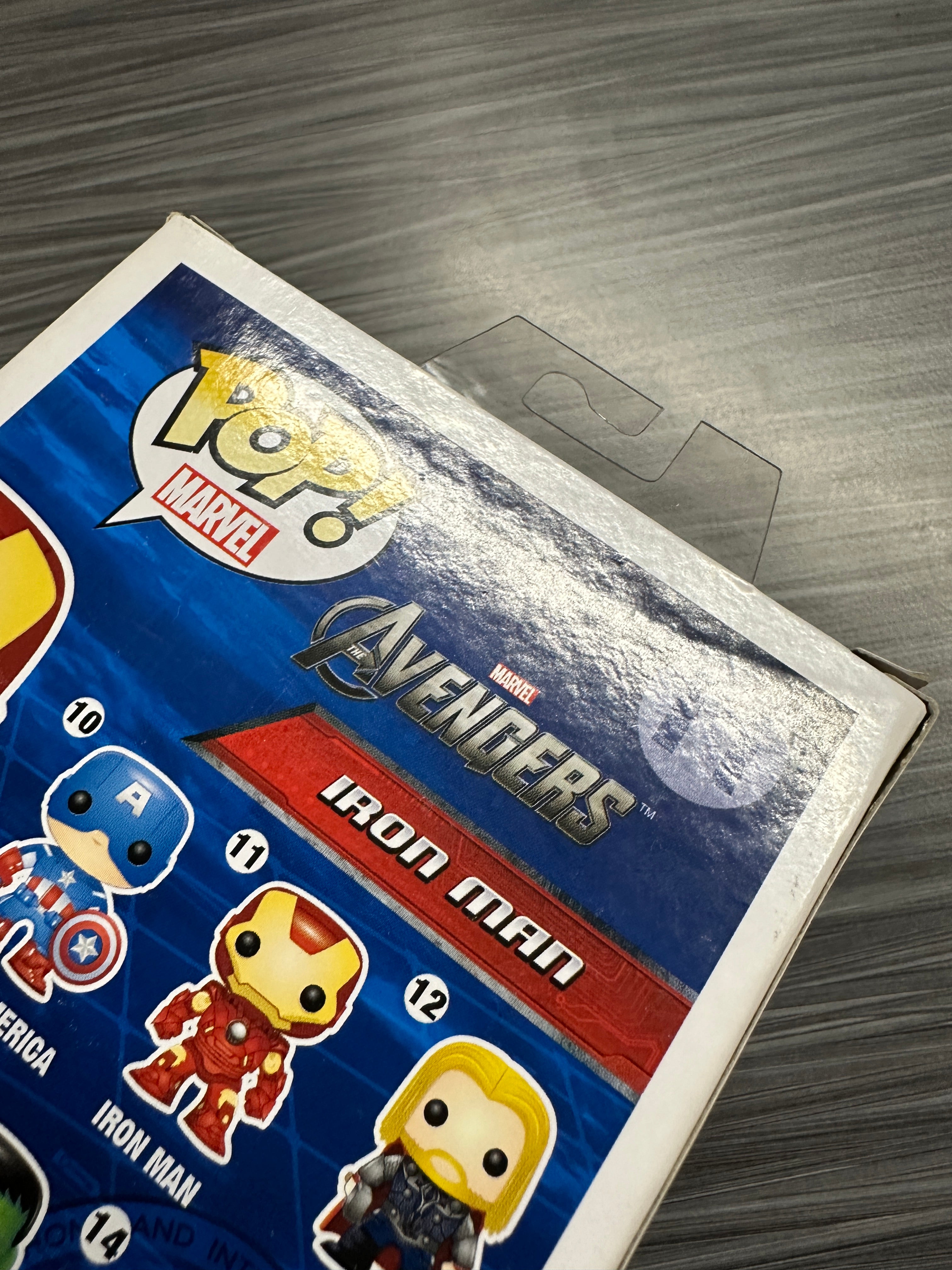 Funko POP! Marvel: Avengers - Iron Man [Large Font](Damaged Box)[B