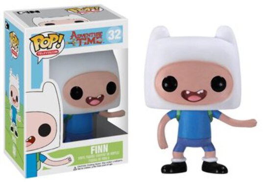 Funko POP! Television: Adventure Time - Finn (Damaged Box)[A] #32