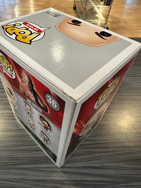 Funko POP! WWE: Goldberg (Damaged Box)[A] #36 | eBay
