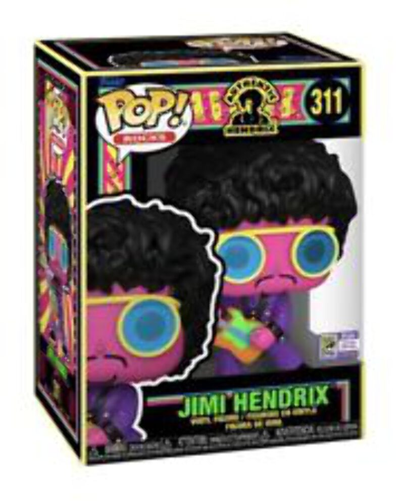 Funko POP! Rocks:Authentic Hendrix - Jimi Hendrix (2023 SDCC 1500