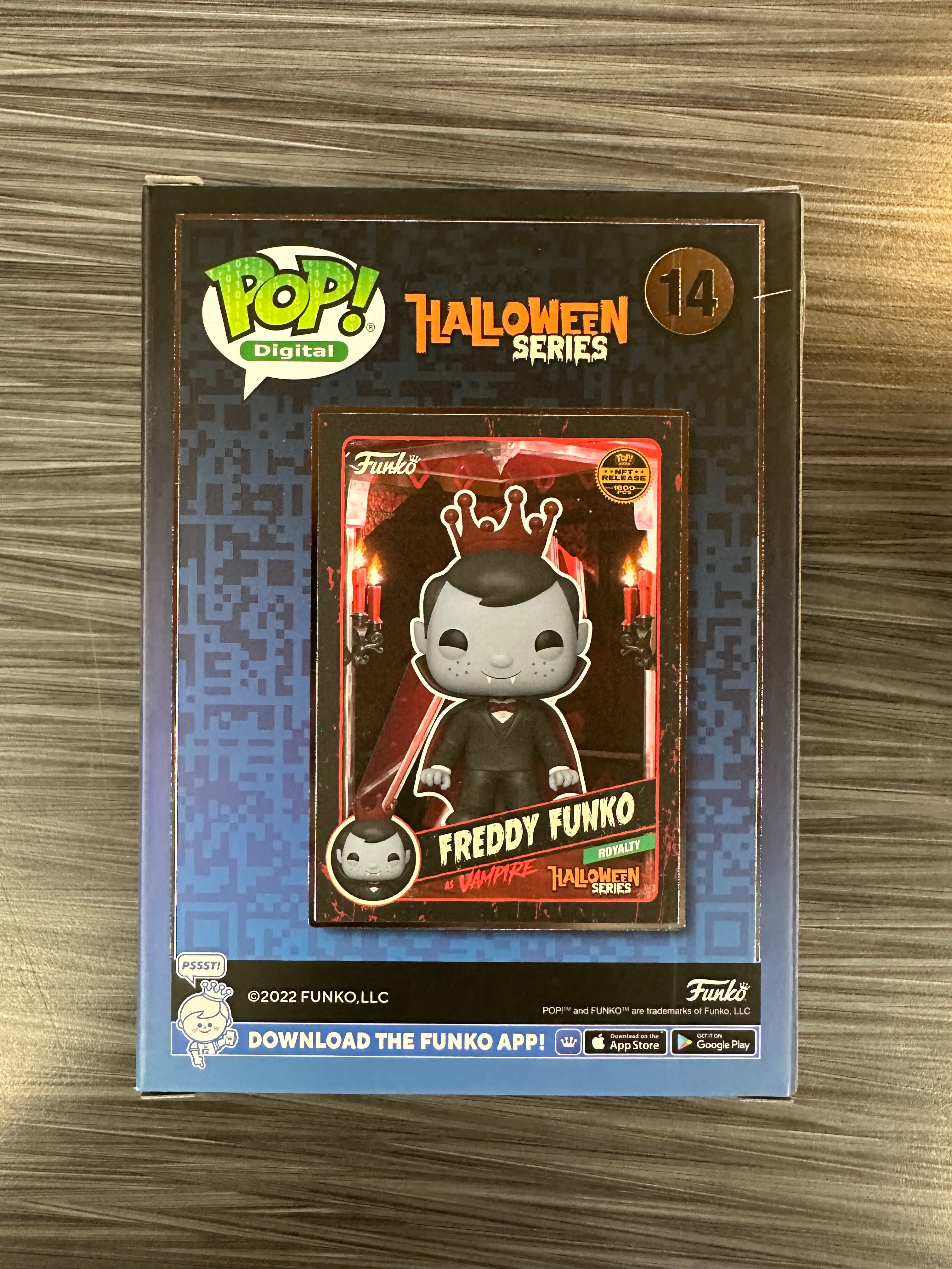 Funko POP! Digital: Halloween Series - Freddy Funko As Vampire
