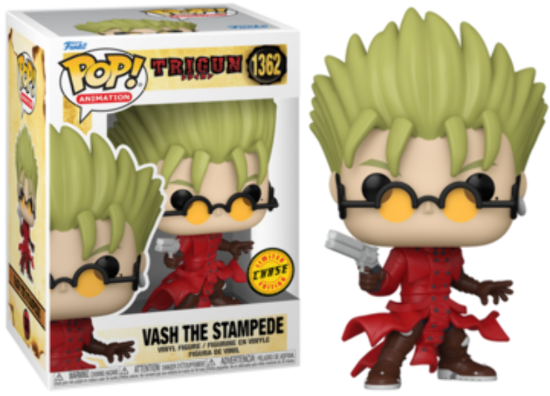 Funko POP! Animation: Trigun - Vash The Stampede (CHASE) #1362 | eBay
