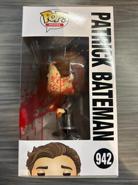 Funko POP! Movies: American Psycho - Patrick Bateman (CHASE