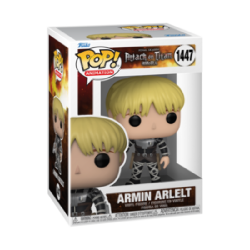 【未開封】FUNKO POP! デクスターズラボ アメトイ フィギュア Funko POP! Animation: Attack On Titan - Armin Arlelt #1447 | eBay