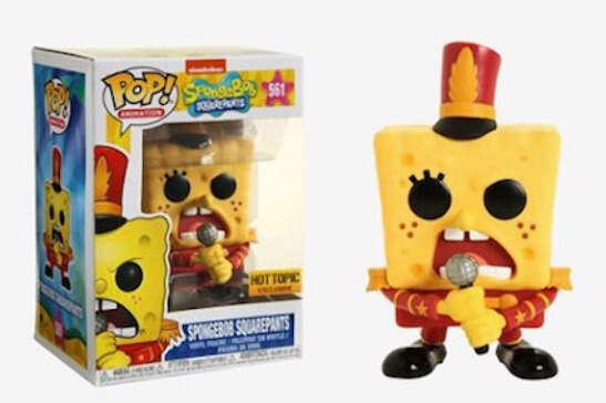 Funko Pop! SpongeBob SquarePants N°561 - Hot Topic Exclusive (Neuf, Sous Blister)