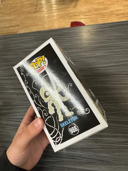Funko POP! Movies: Corpse Bride - Skeleton (Funko)(CHASE)(Damaged
