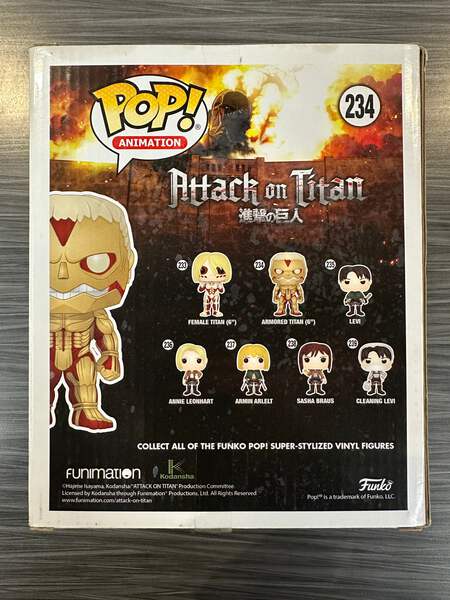 Funko POP! Animation: Attack on Titan - Armored Titan [6-Inch