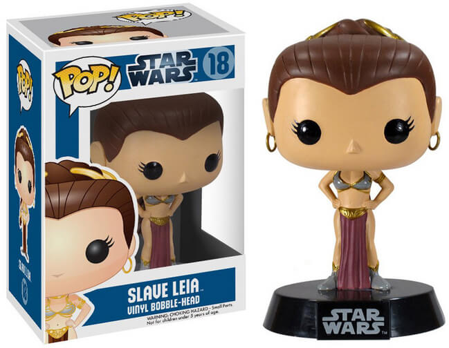 Funko POP! Star Wars: Slave Leia (Damaged Box) #18 | eBay