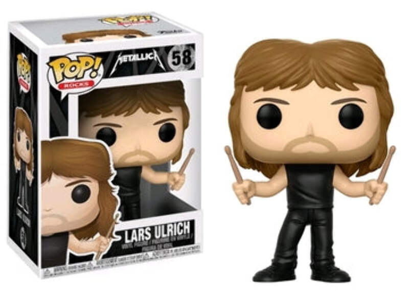 Funko POP! Rocks: Metallica - Lars Ulrich (Damaged Box) #58